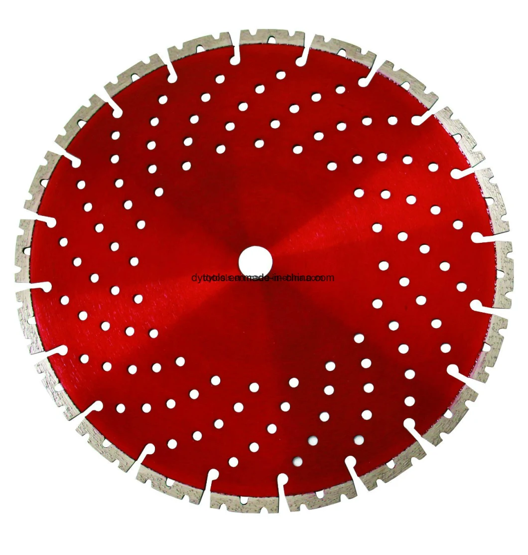 Cuchilla de sierra de hormigón de diamante soldado láser para fabricante de hormigón
