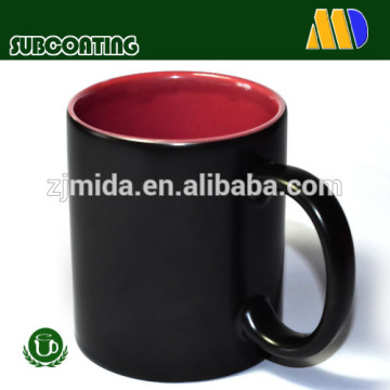 Hot water color changing mugs