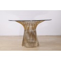 Modern Gold Wire Warren Platner Dining Table Replica