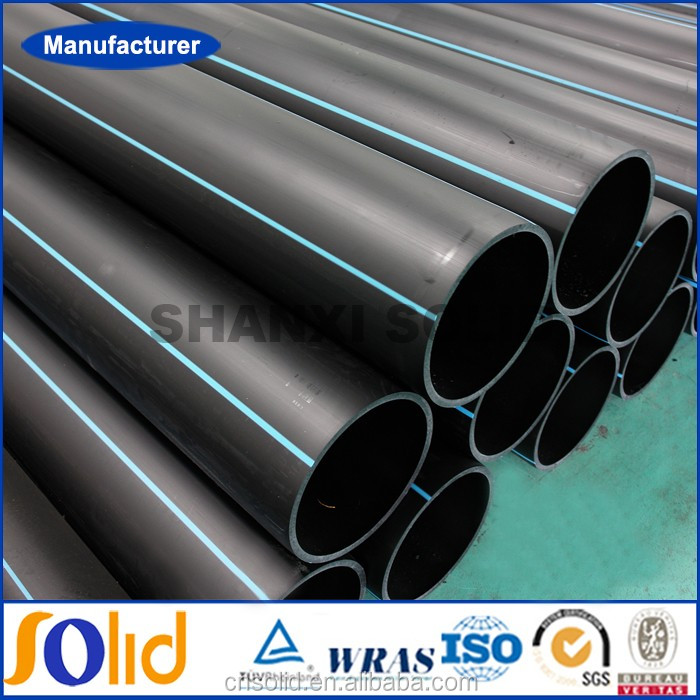 Large Diameter asme pe pipe pn16 pe100 price list