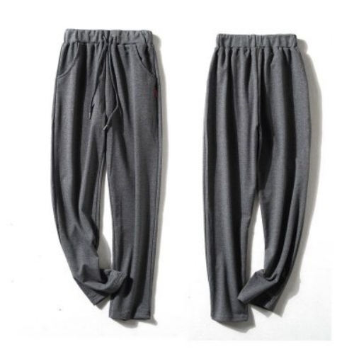 Sports Straight-Leg Trousers With Drawstring