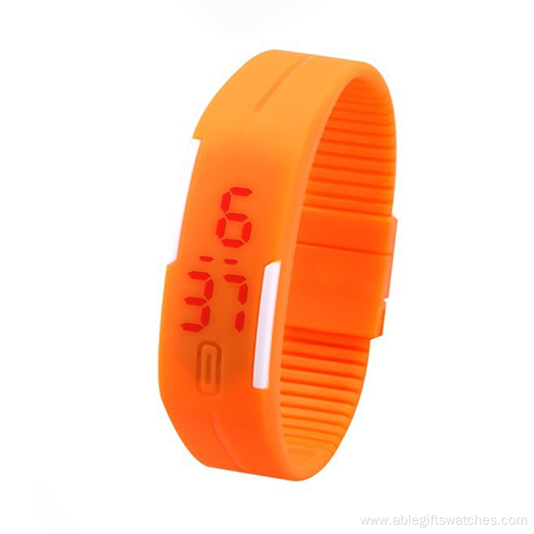 Kids Casual Silicone LED Digital Watch