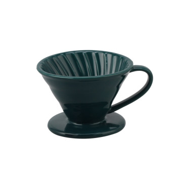 Dark Green Ceramic Coffee Dripper