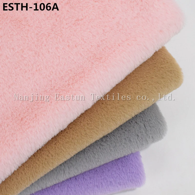 Warp Knit Faux Rabbit Fur Esth-1141-1