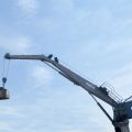 Θαλάσσια αναδίπλωση Boom Crane 10T17m Marine Crane με πιστοποίηση ABS