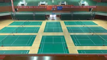 USA sports flooring for badminton paint lines