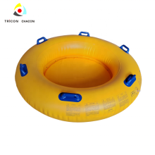 Wholesale Leisure Natural Self-Draining 65'' Round Inflatable Raft Tube With Comfortable Seat