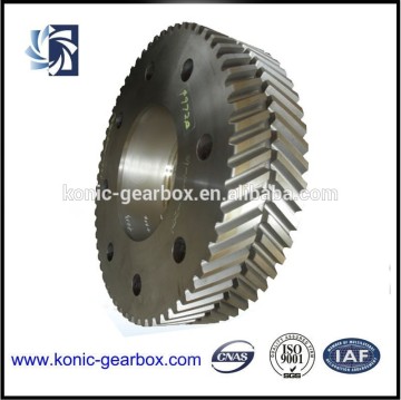 High quality double helical gear reducer, Pinion helical gear