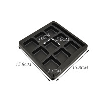 Custom 9 Compartment Square Chocolate Blister Insert Tray