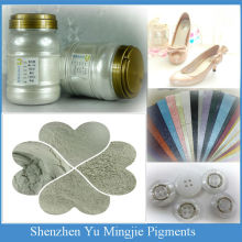 Silver White Pearl Pigments for Artificial Leather, Leather Paint Pearlescent Pigment