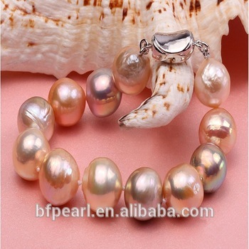 10-10.5mm Multicolor Round Edison Pearl Bracelet Design