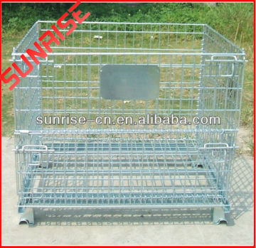 foldable galvanized Euro Pallet Container