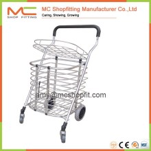 Aluminum Folding Shopping Trolley,Supermarket Shopping Trolley