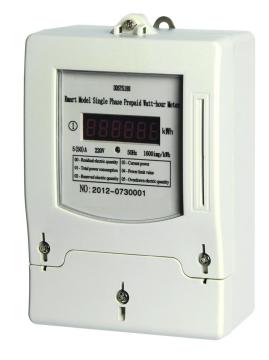 Single Phase Electronic LED Display Prepayment Watt Hour Meter