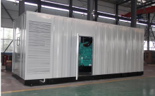 Container type 1063kva diesel generator set