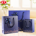 Dark simple style gift bag