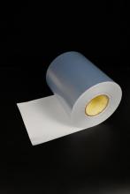 Matt Silver PET Water Based Permanent White Glassine