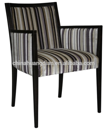 Bedroom Fabric Leisure Armchair, Wooden Hotel Bedroom Armchair, Upholstery Hotel Bedroom Armchair HDAC926