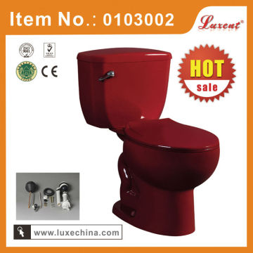 fashion chinese factory colored ceramic toilet sanitaryware                
                                    Quality Assured
