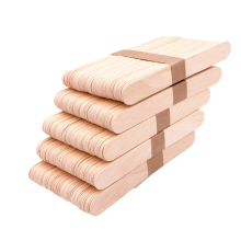 Disposable Birch Wood Applicator Spatulas for Salon Waxing and Beauty Treatments