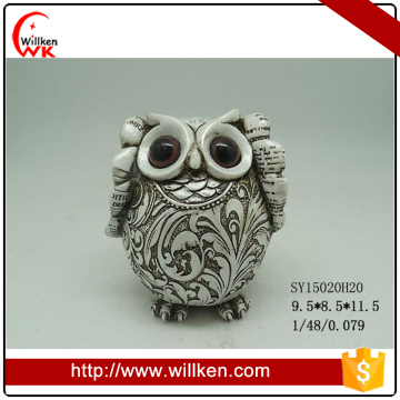 New design resin owl animal figurines souvenirs gift