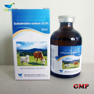 Animal medicine Sodium Sulfadimidine Injection factory