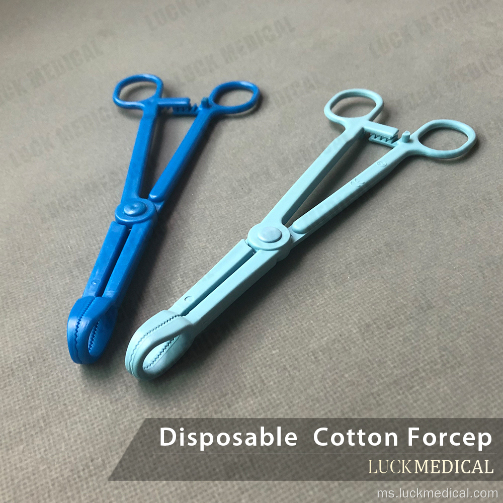 Forceps Cotton Forceps Plastik Pantasi Pincers Perubatan