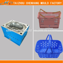ODM Plastic Shopping Handle Basket Mould Making