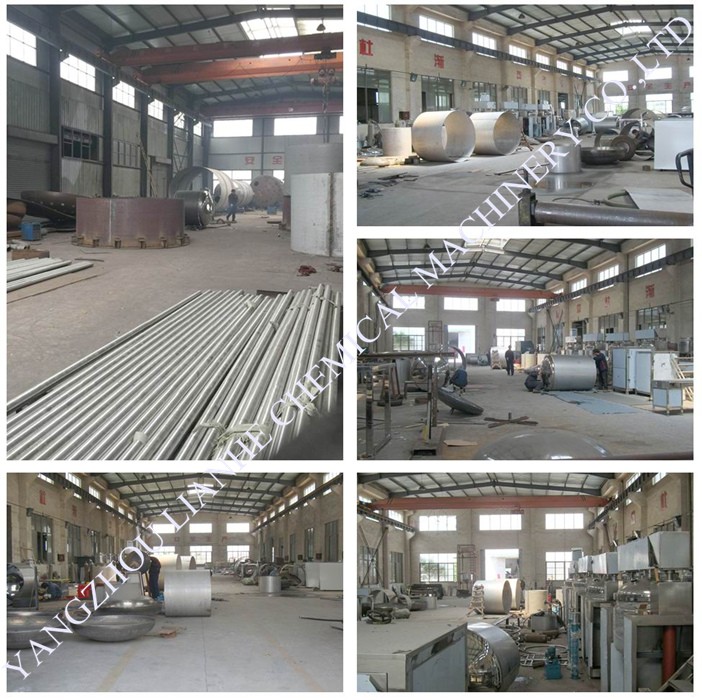 vacuum mixer homogenizer with oil and water preheating tank