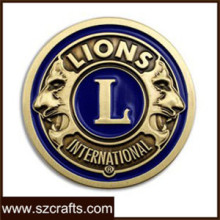 Customizd 3D Commemorative Lions Badges and Emblems