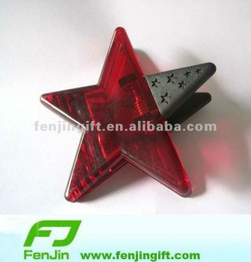 star shape fridge magnet clip