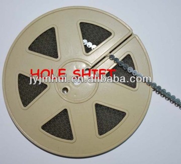 3mm-7mm round chain CD line PET sequins for garments