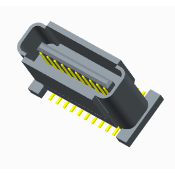 1.0mm Conseil pour embarquer mâle Hauteur d&#39;accouplement = 7.65 / 12.65mm