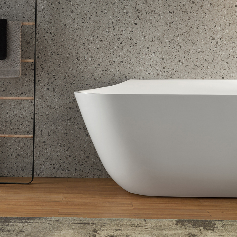 Factory Supply Bathtubs White Acrylic Durable Freestanding Bathroom Tub