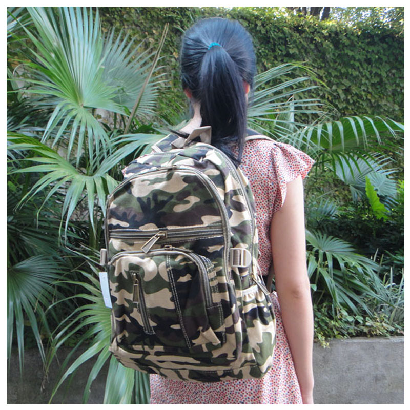 Versatile Camouflage Backpacks