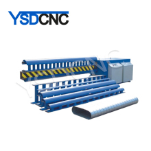 Customized Oval Shape Air Conditioning Duct Machine