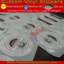 customized removable window sticker