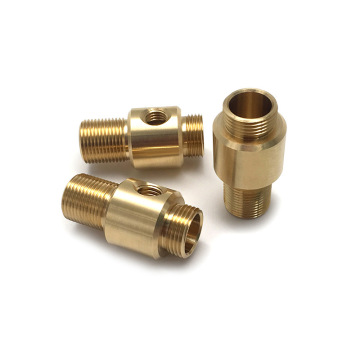 CNC Conector de ajuste de cobre mecanizado CNC