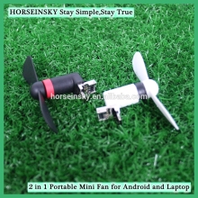USB Mini Fan for Promotional with The Interface for Power Bank Computor Portable Mini Handheld Fan