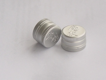 Top embossed Aluminum Spirits screwcaps