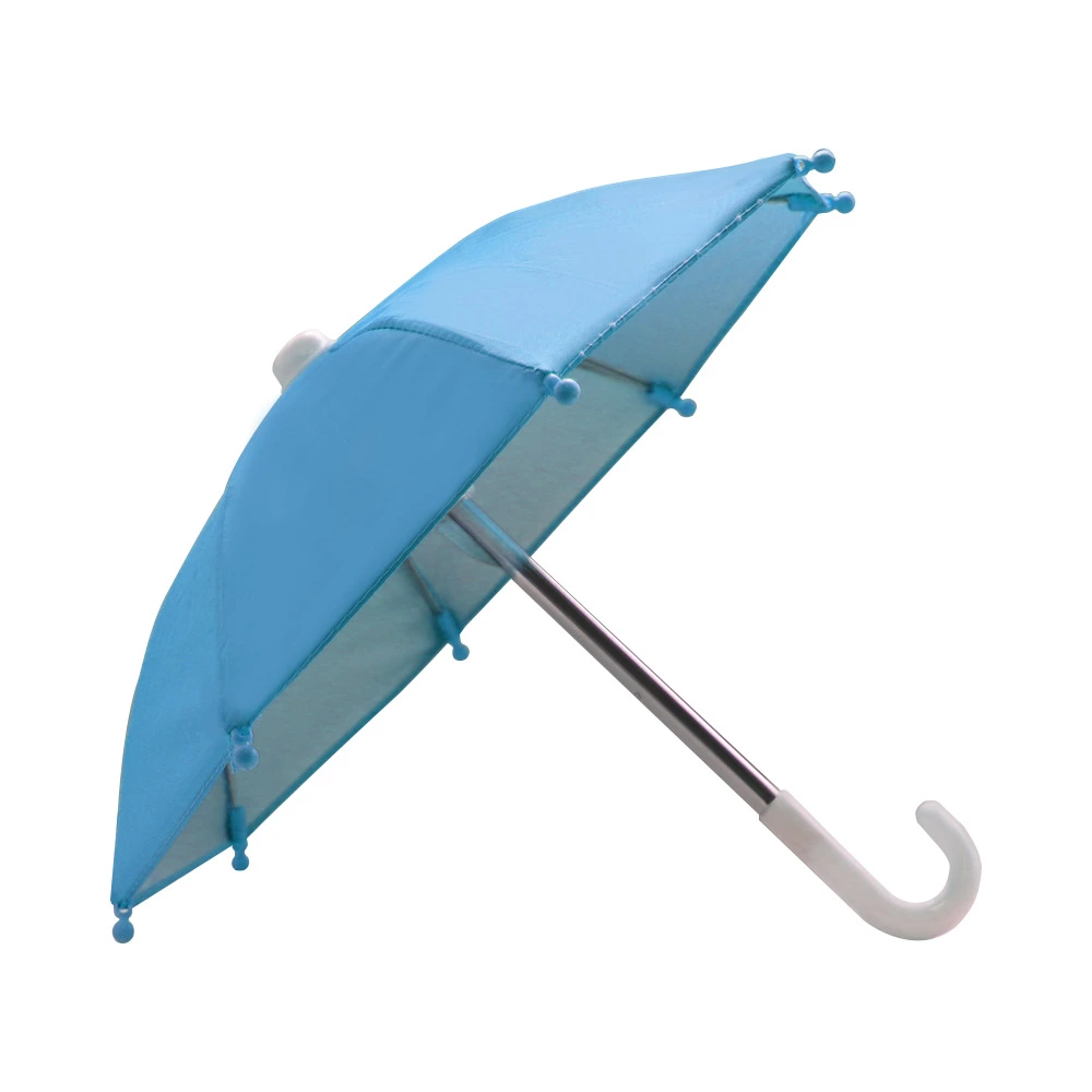 Outdoor Bike Umbrella Toy Art Deco Polyester Fabric Mobile Phone Sunblock Rain Umbrella