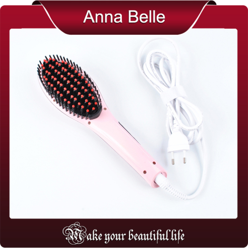 Professional Customized lcd display electric straight hair comb