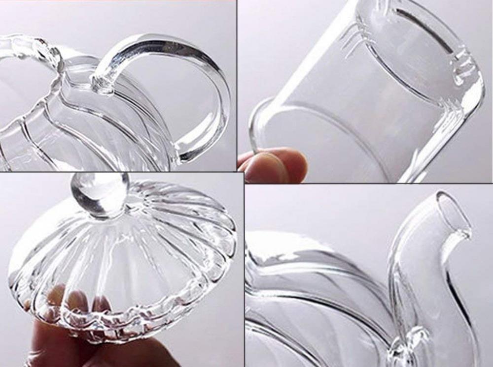 Glass Tea Pots for Flowering Tea Loose Leaf Tea