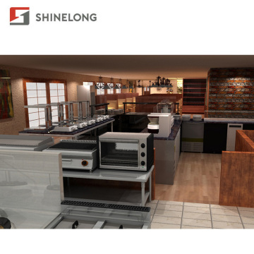 Sweden Robot Restaurant Equipment Supply Kitchen Project