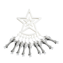 LED Five-Pointed Star String Lights - Fairy Curtain Lights for Parties and Weddings
