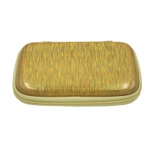 Hot selling professional waterproof bling storage leather makeup box