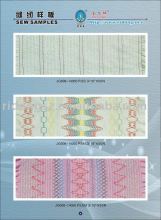 Sewing Sample of smocking machine