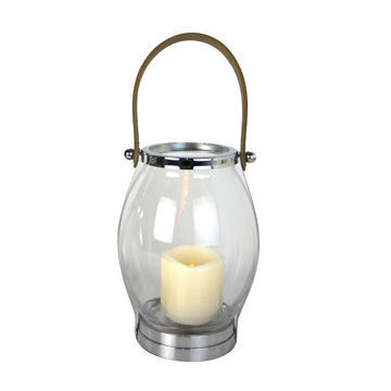 Nickel-plated Candle Holders, Suitable for Indoor Lighting