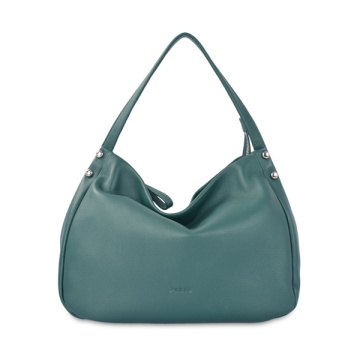 Super-Slouchy V-Cut Topline Schulter Vegan Leder Hobo