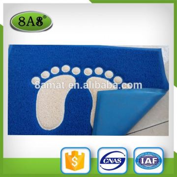 Plastic carpet washable floor pvc door mat